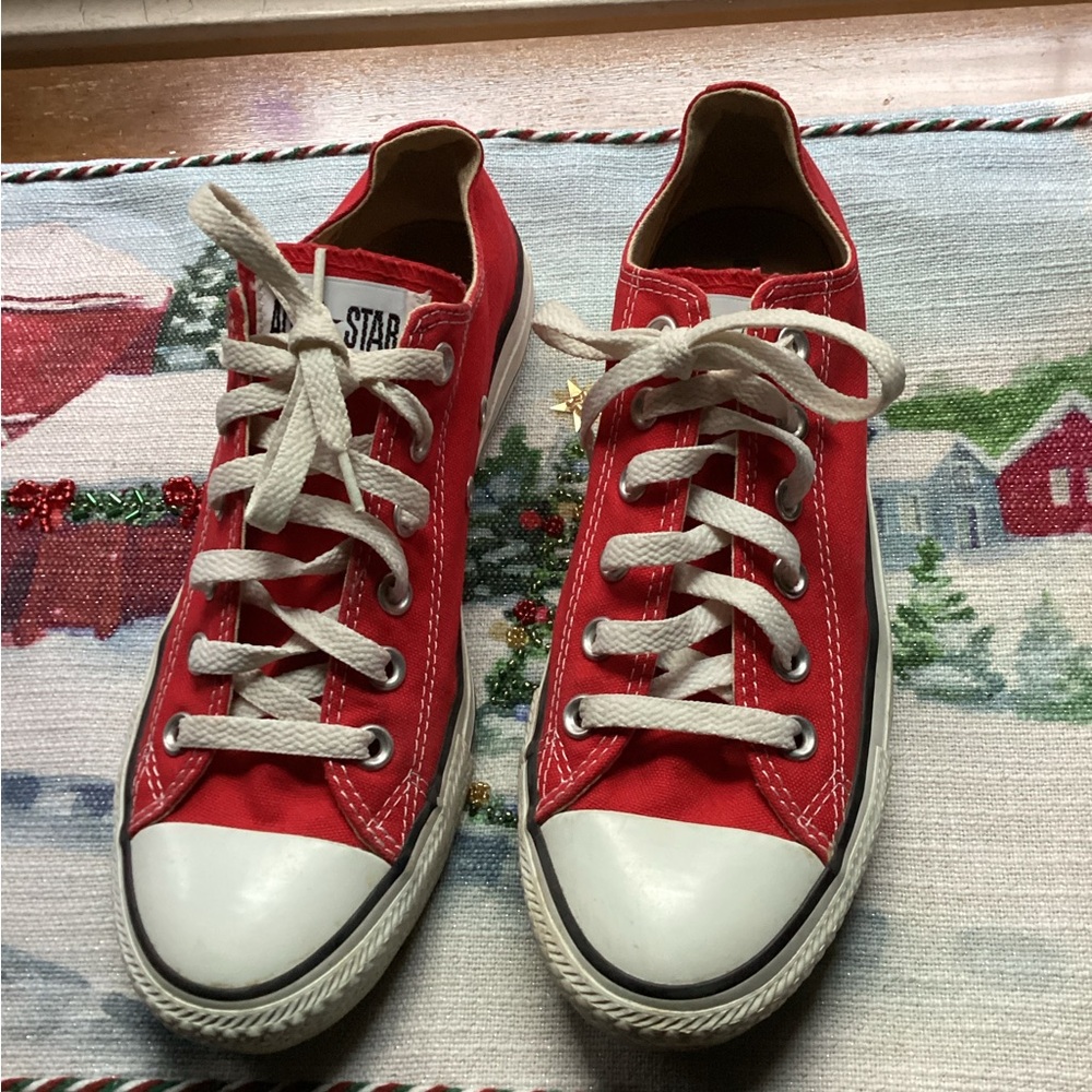 Converse Men’s/Women’s Red All Star Sneakers